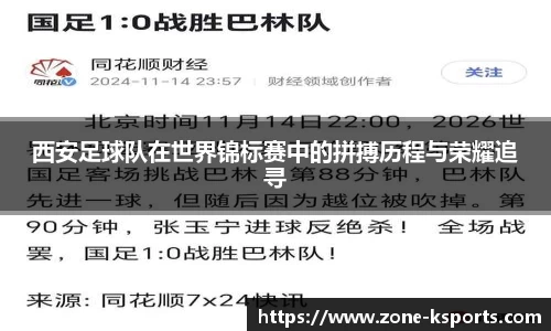 西安足球队在世界锦标赛中的拼搏历程与荣耀追寻